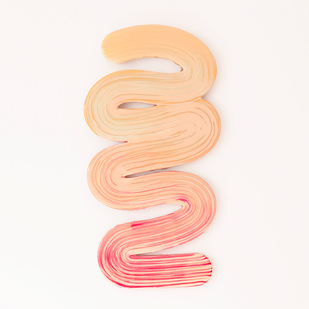 Sorbet Sway - Original 3D Resin Artwork by Jen Sievers