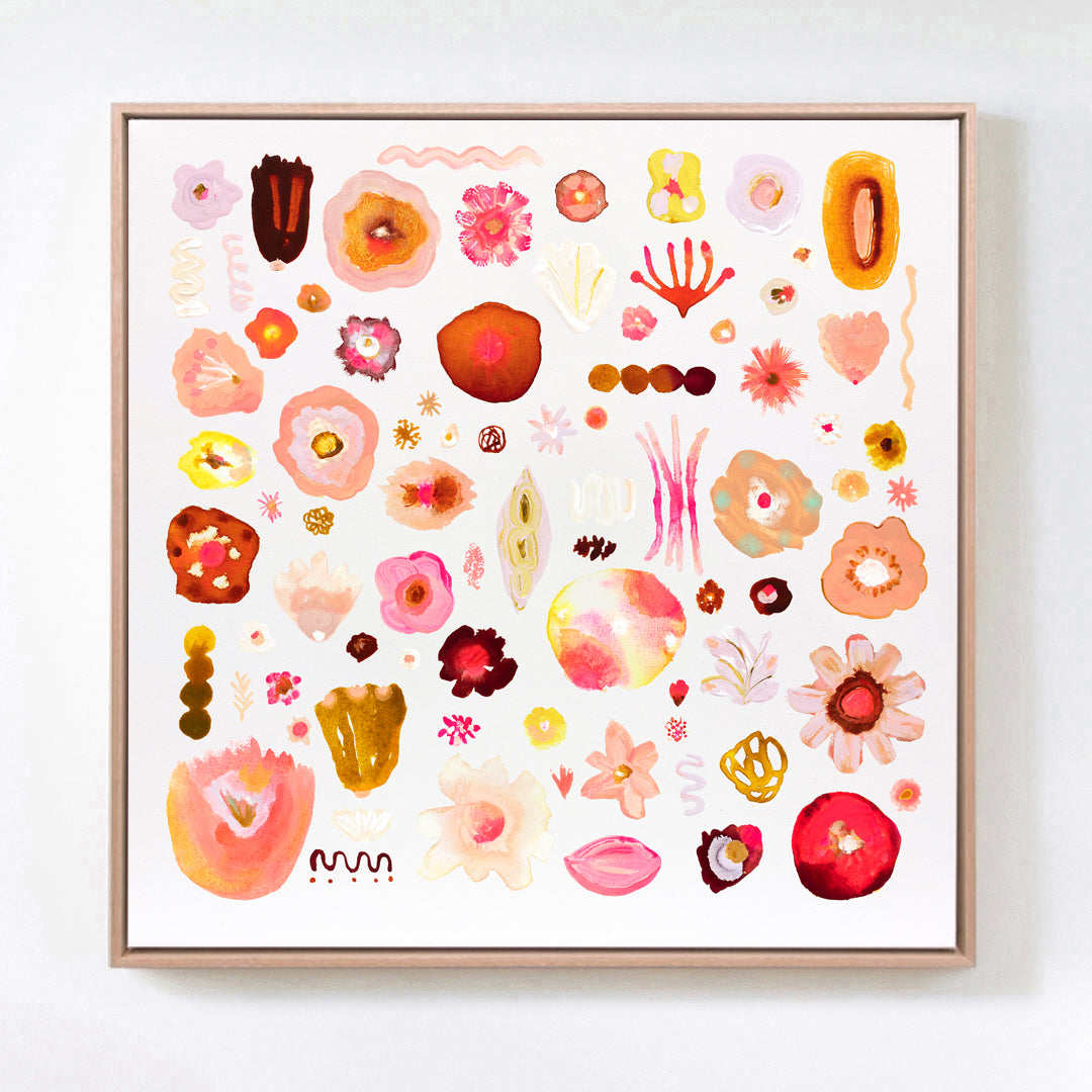 Sugar Rush - Original Artwork on Canvas by Jen Sievers