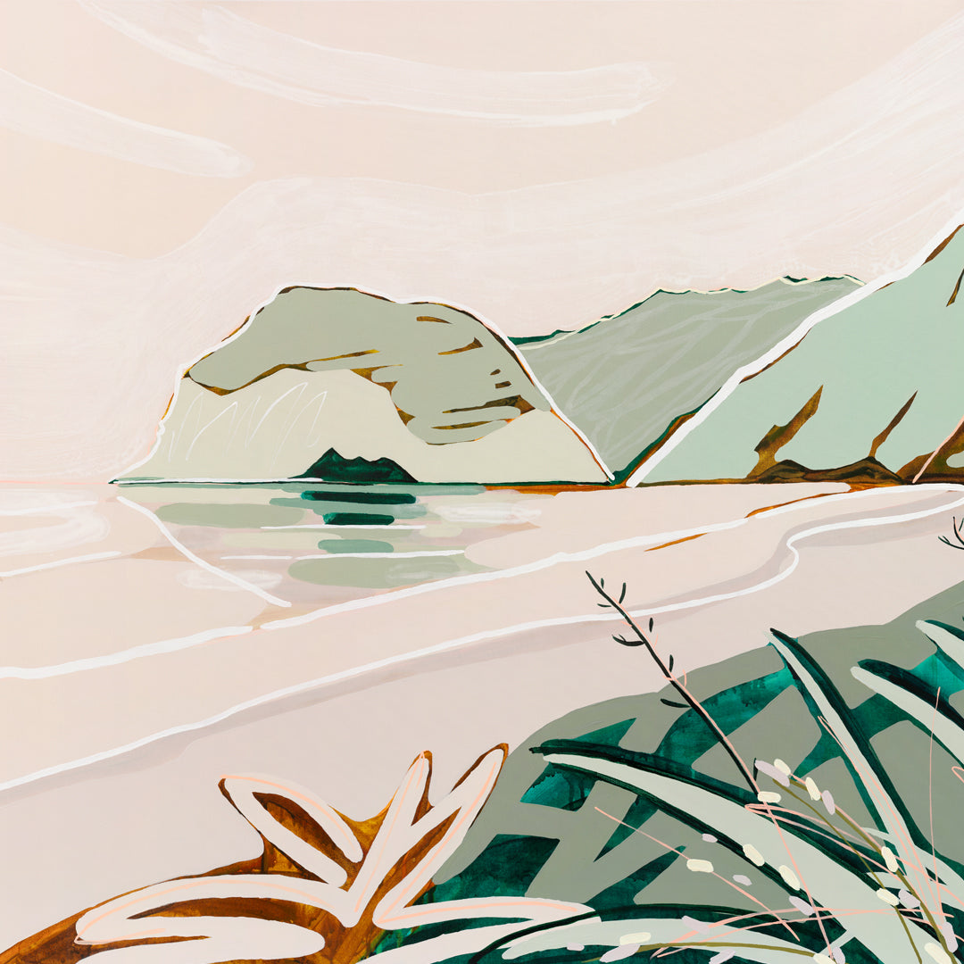 Te Waha Point (North Piha) - Limited Edition Print