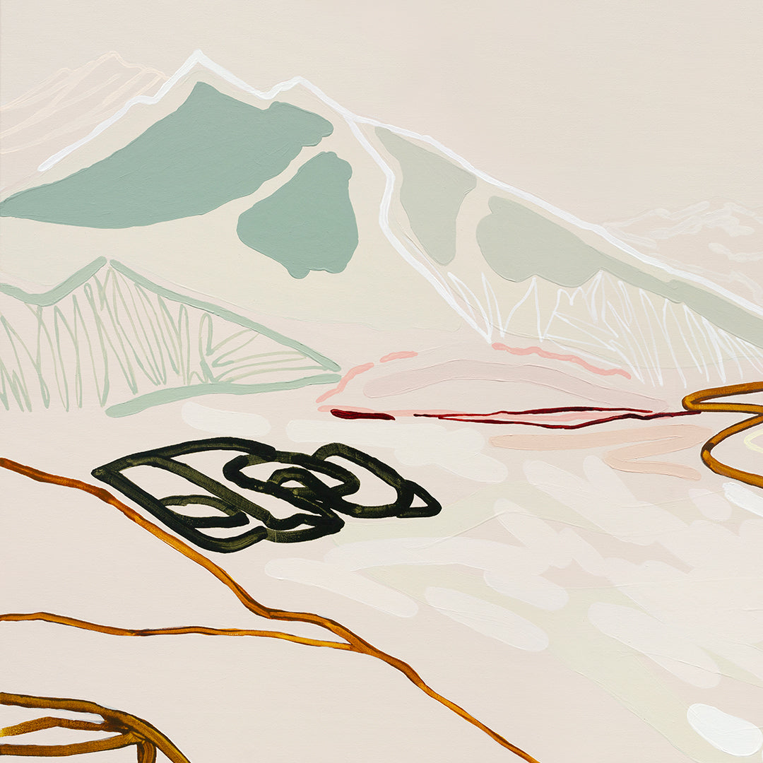 The Bright Unknown - Original Artwork on Canvas by Jen Sievers