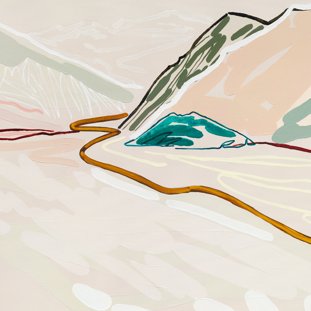 The Bright Unknown - Original Artwork on Canvas by Jen Sievers