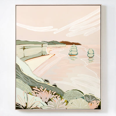 Tomorrow and Tomorrow (Great Ocean Road) - Original Artwork on Canvas by Jen Sievers