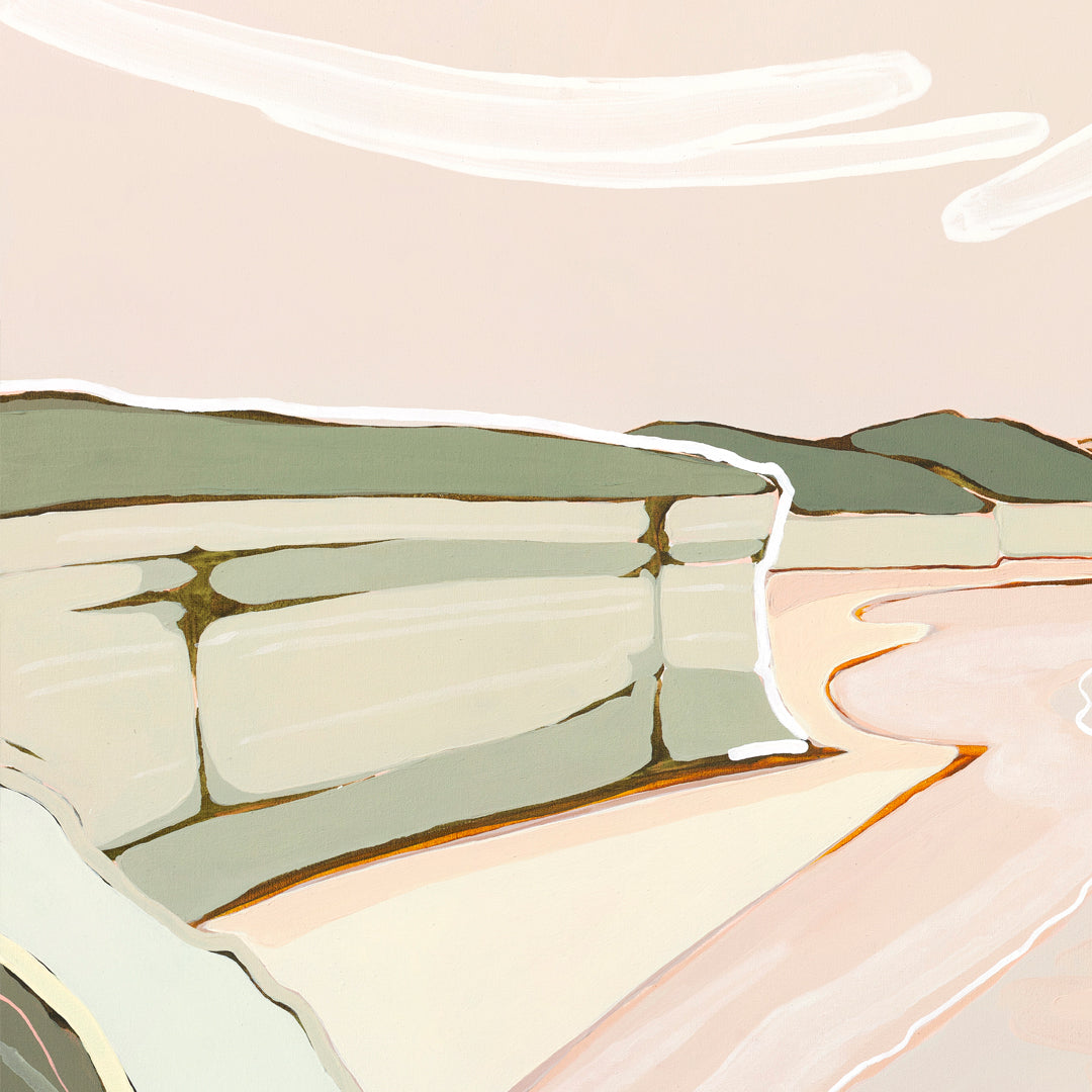 Tomorrow and Tomorrow (Great Ocean Road) - Original Artwork on Canvas by Jen Sievers