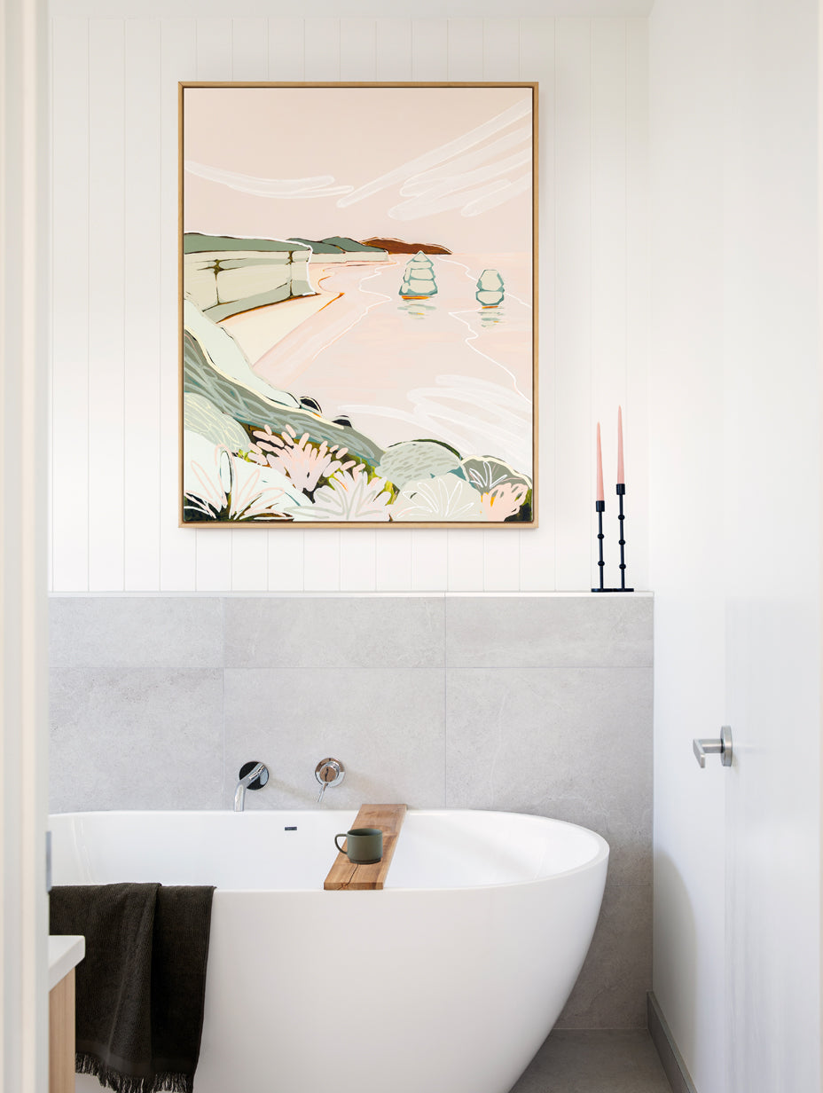 Tomorrow and Tomorrow (Great Ocean Road) - Original Artwork on Canvas by Jen Sievers