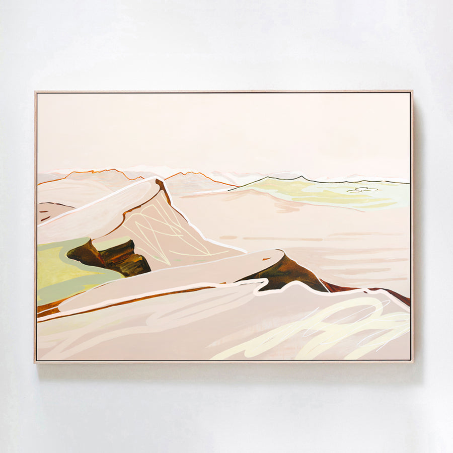 Tread Gently (The Grampians) - Original Artwork on Canvas by Jen Sievers