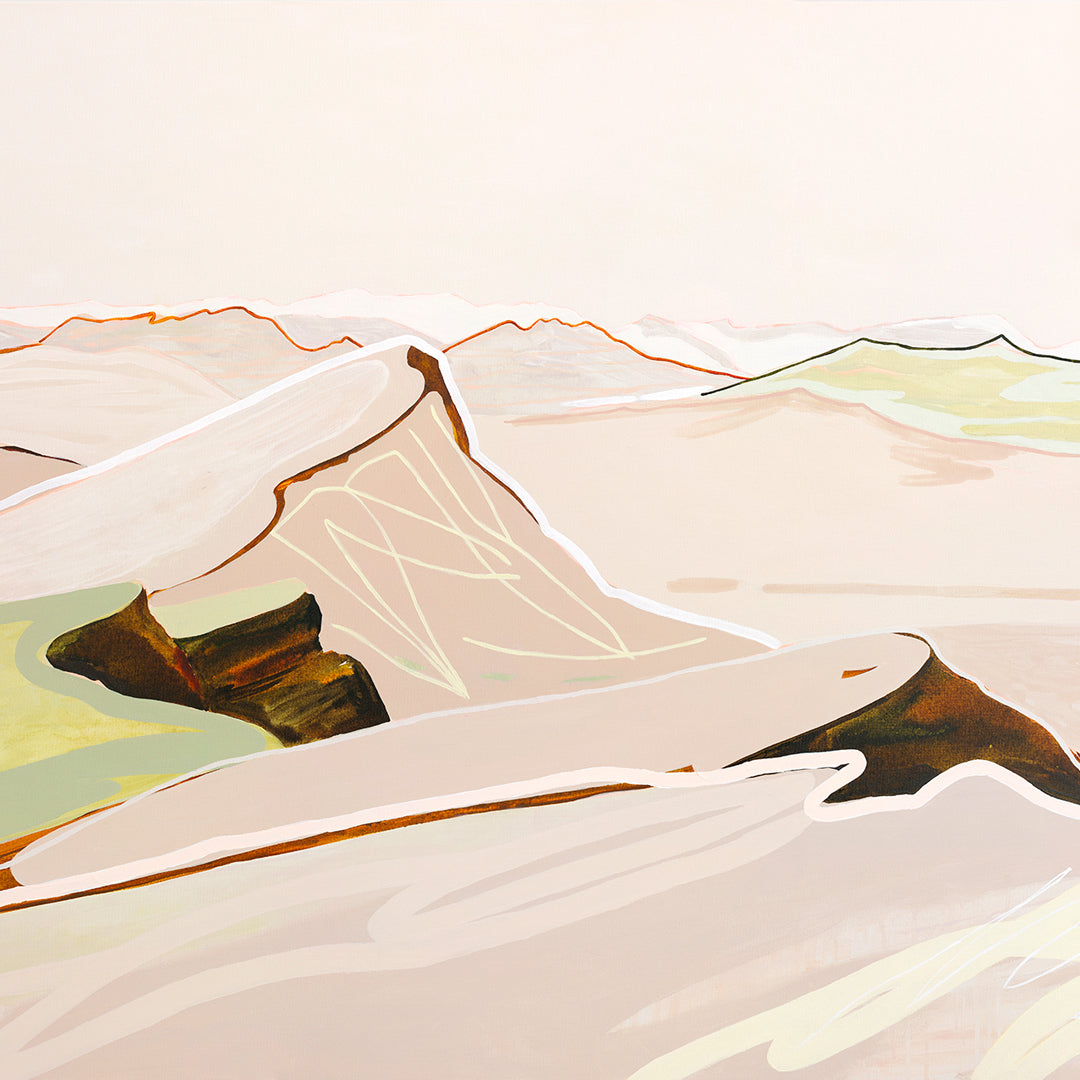 Tread Gently (The Grampians) - Original Artwork on Canvas by Jen Sievers