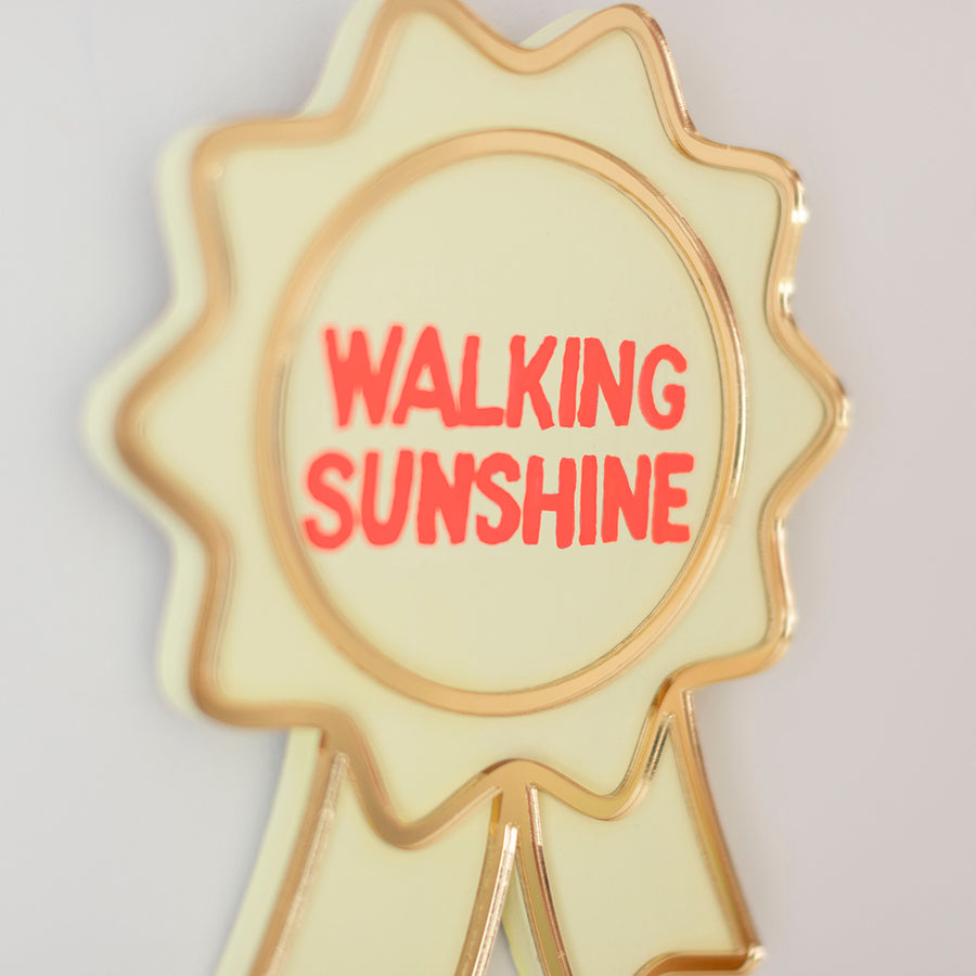 'Walking Sunshine' Award - Original 3D Artwork by Jen Sievers