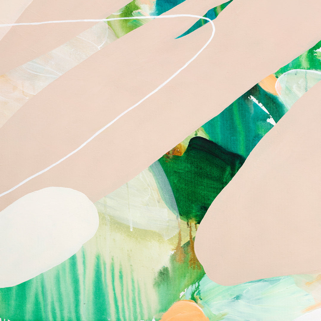 Water Poem - Original Artwork on Canvas by Jen Sievers