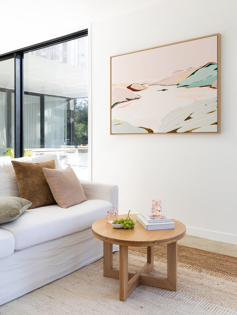 Wide Eyes (Lake Eildon) - Original Artwork on Canvas by Jen Sievers