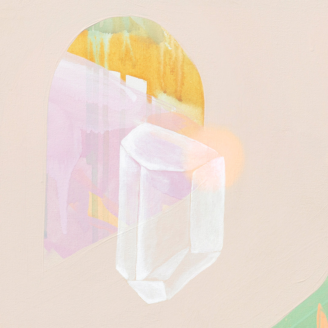 Wild and In Love - Original Artwork on Canvas by Jen Sievers