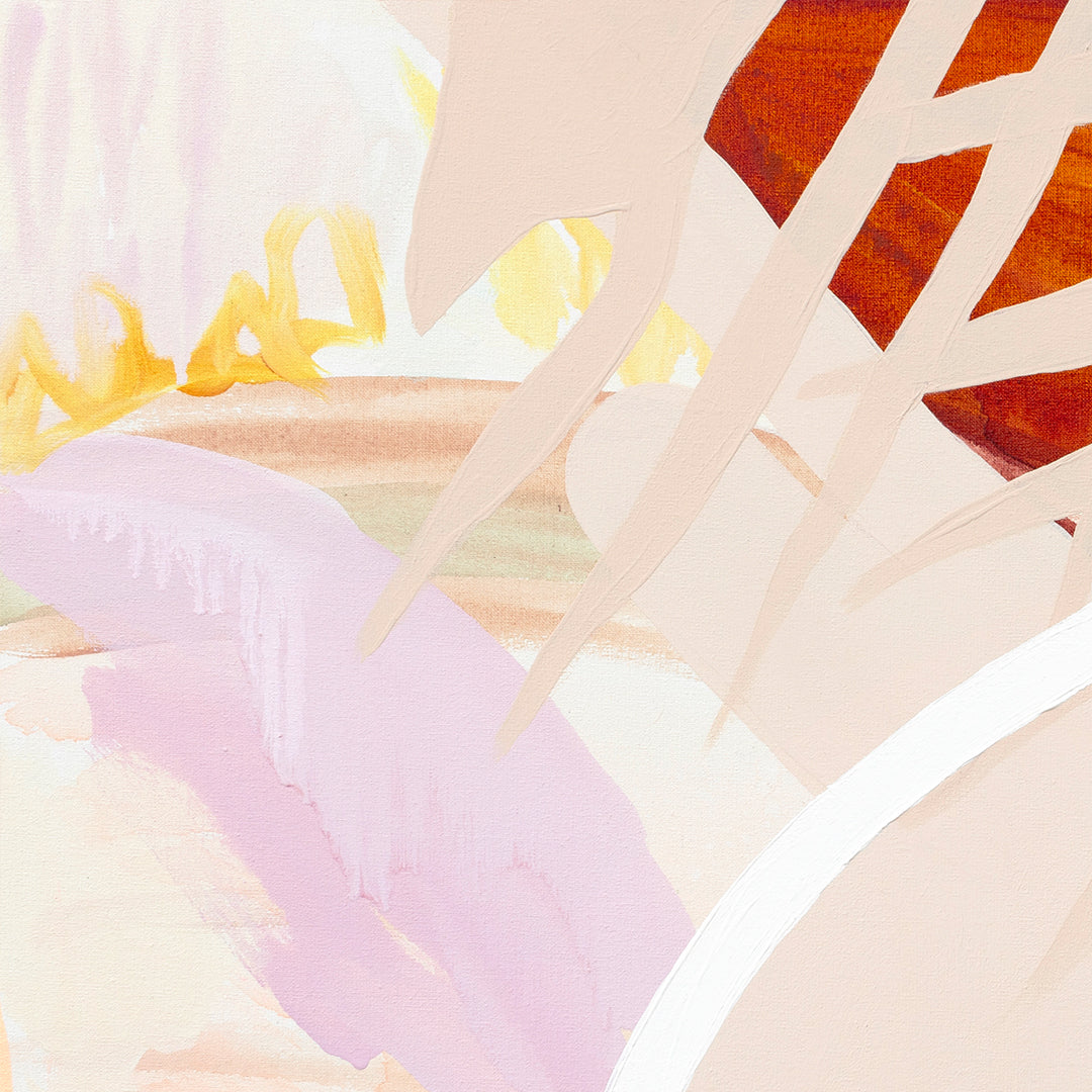 Wild and In Love - Original Artwork on Canvas by Jen Sievers