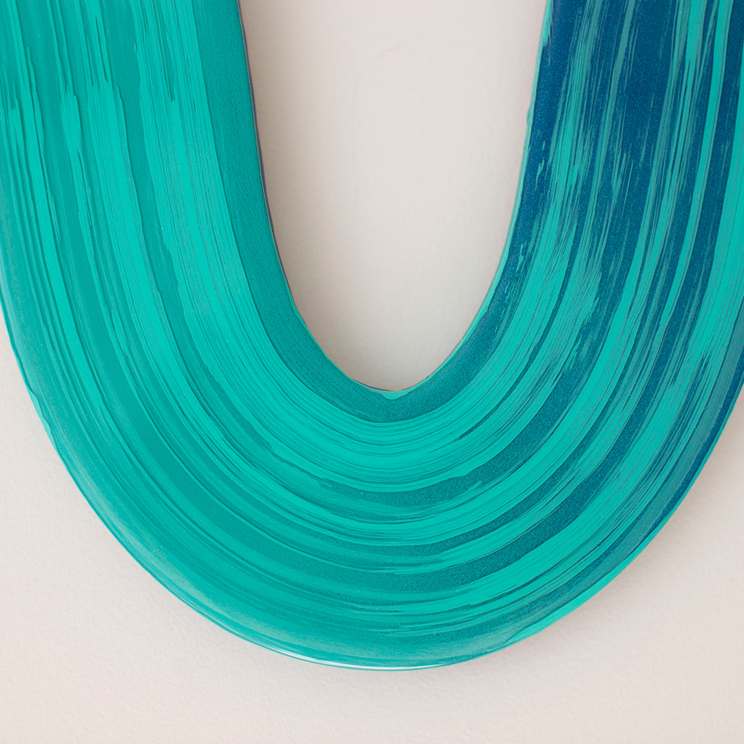 Aqua Zest - Original 3D Resin Artwork by Jen Sievers