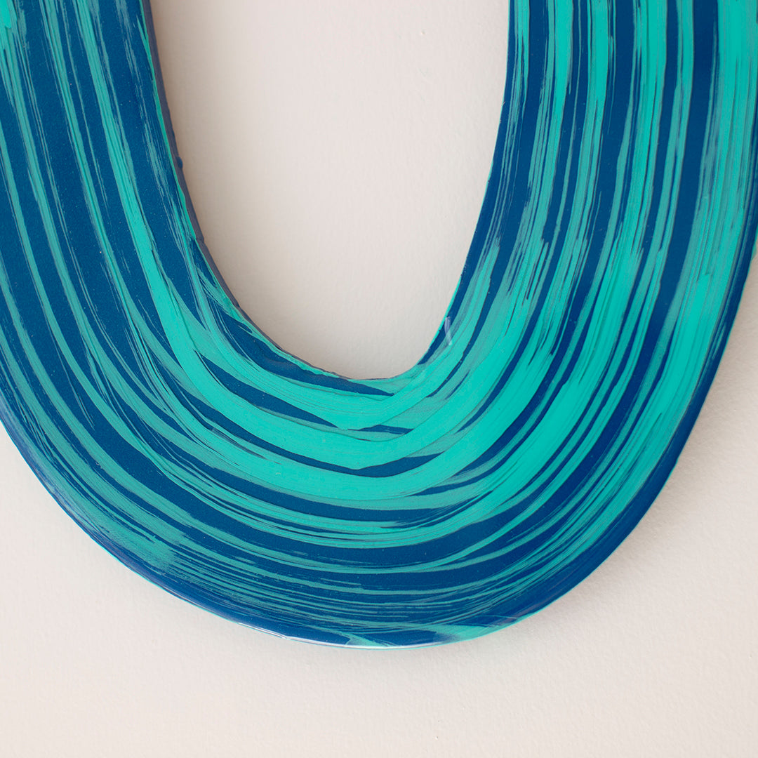Aqua Zest - Original 3D Resin Artwork by Jen Sievers