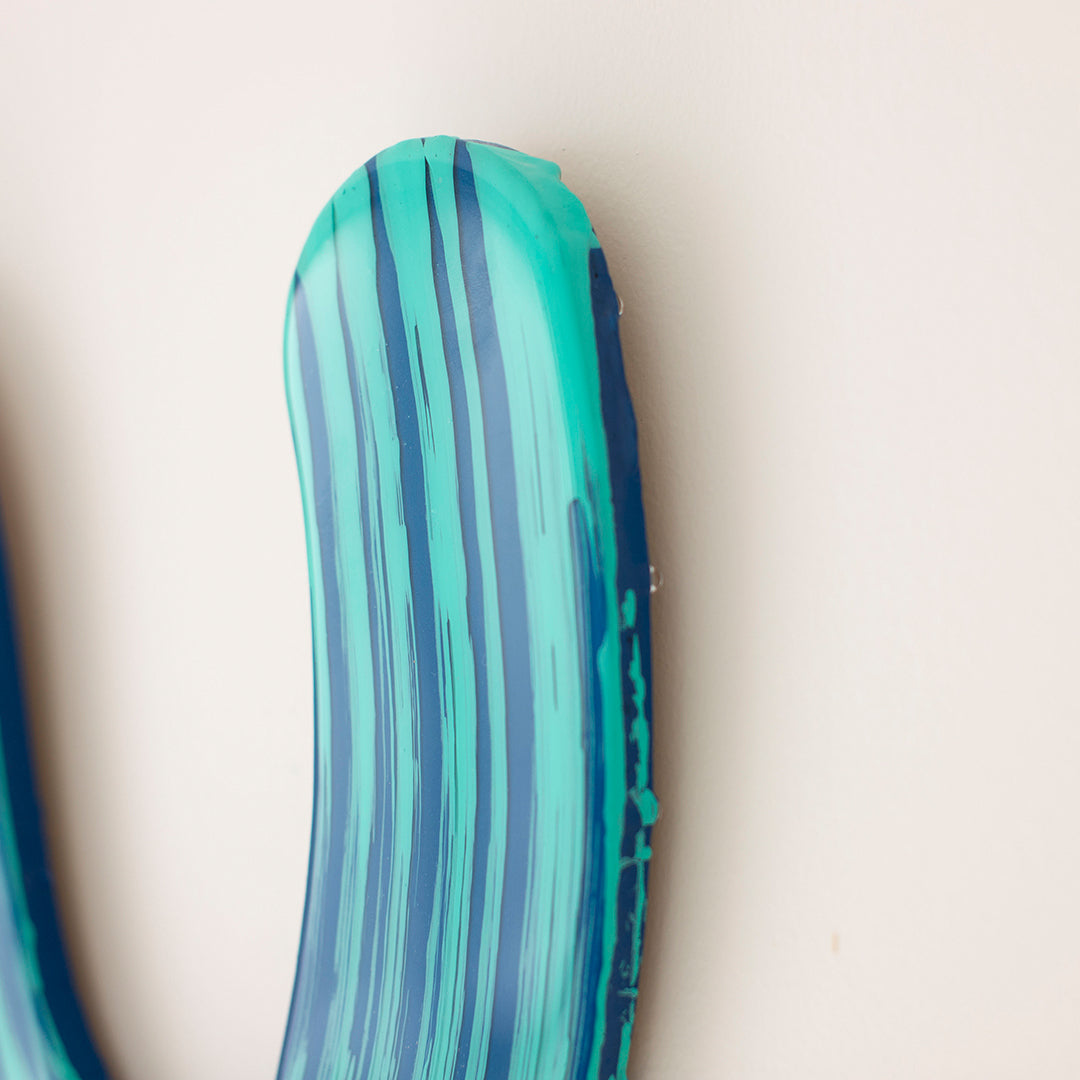 Aqua Zest - Original 3D Resin Artwork by Jen Sievers