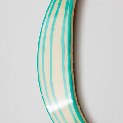 Bananarama Bright Teal - Original 3D Resin Artwork by Jen Sievers