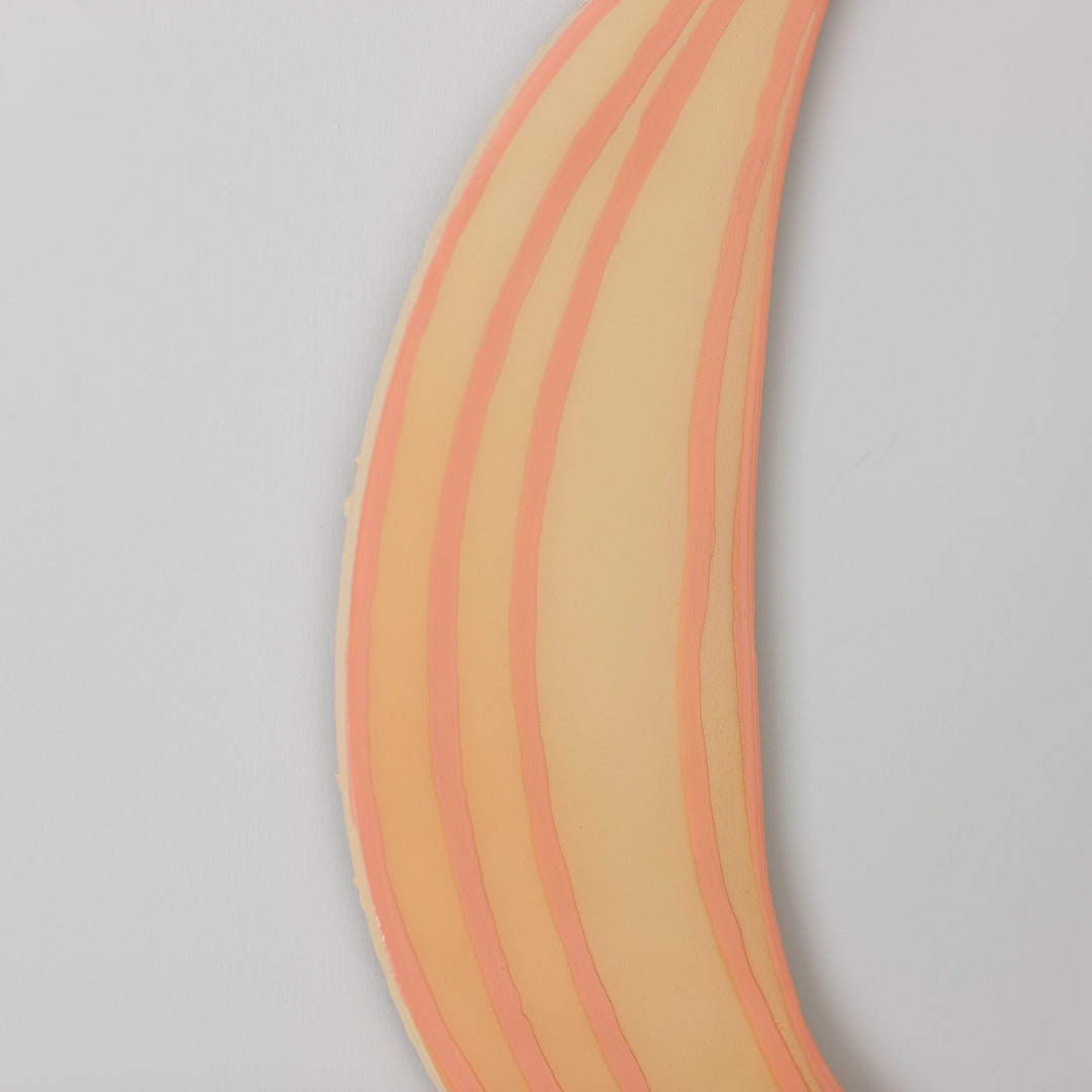 Bananarama Peach Pink - Original 3D Resin Artwork by Jen Sievers