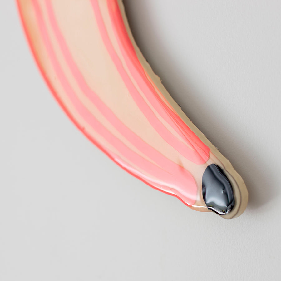 Bananarama Fluro Pink - Original 3D Resin Artwork by Jen Sievers