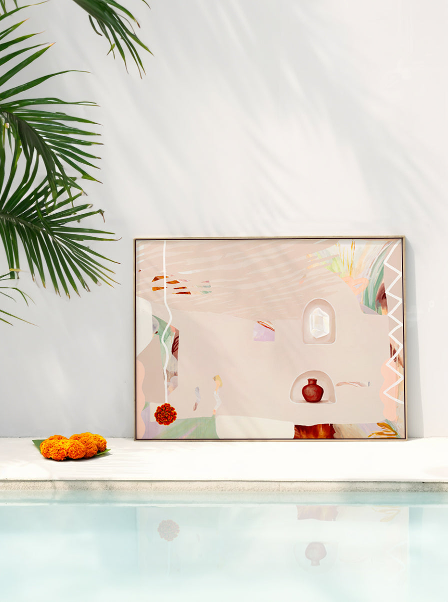 Happier Than You - Original Artwork on Canvas by Jen Sievers