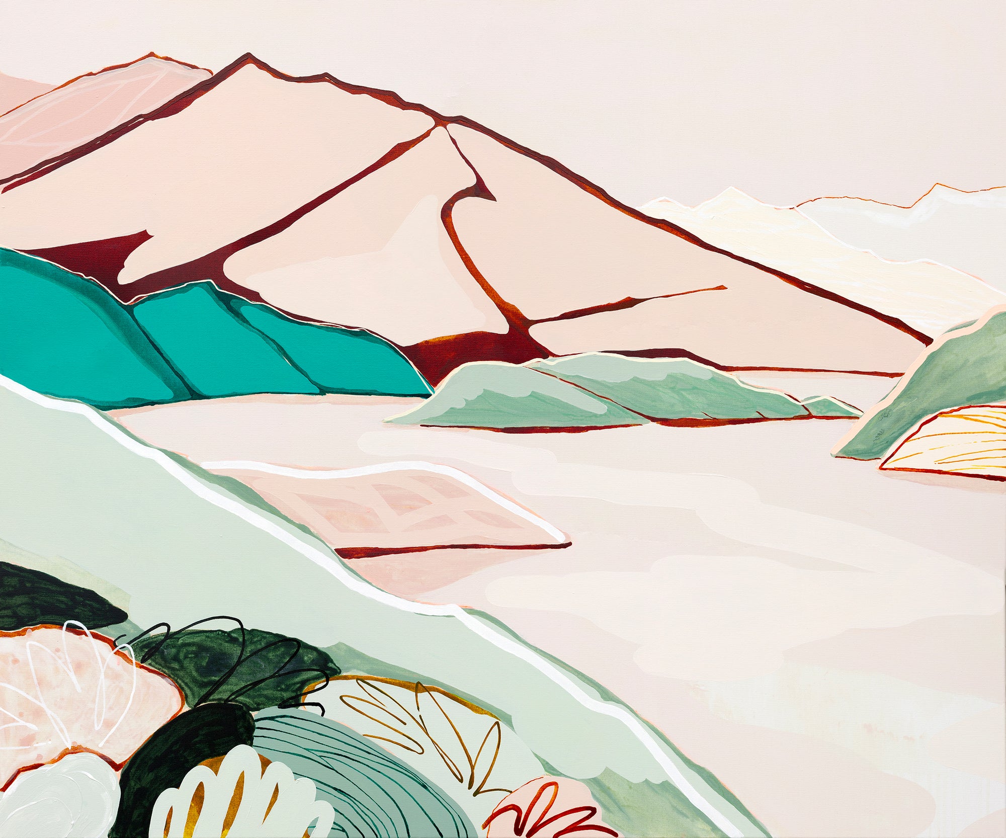 Just Once More Diptych, Lake Wanaka (sold as a pair) - Limited Edition Print