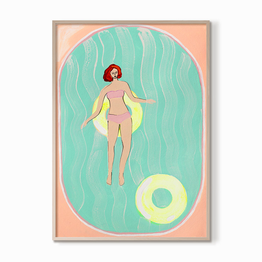 Party for One Art Print A4