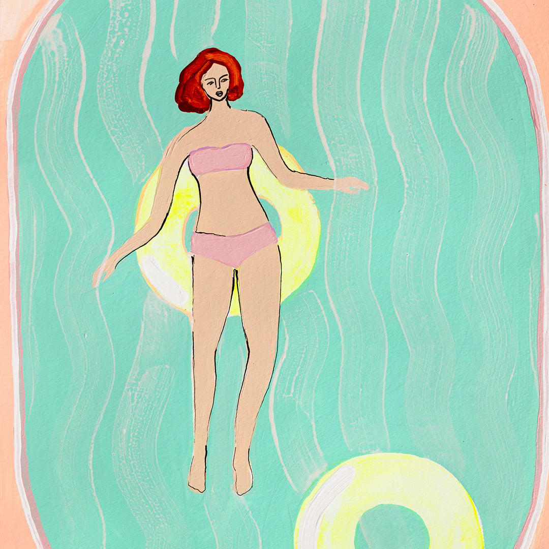 Party for One Art Print A4