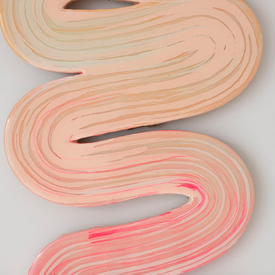 Sorbet Sway - Original 3D Resin Artwork by Jen Sievers