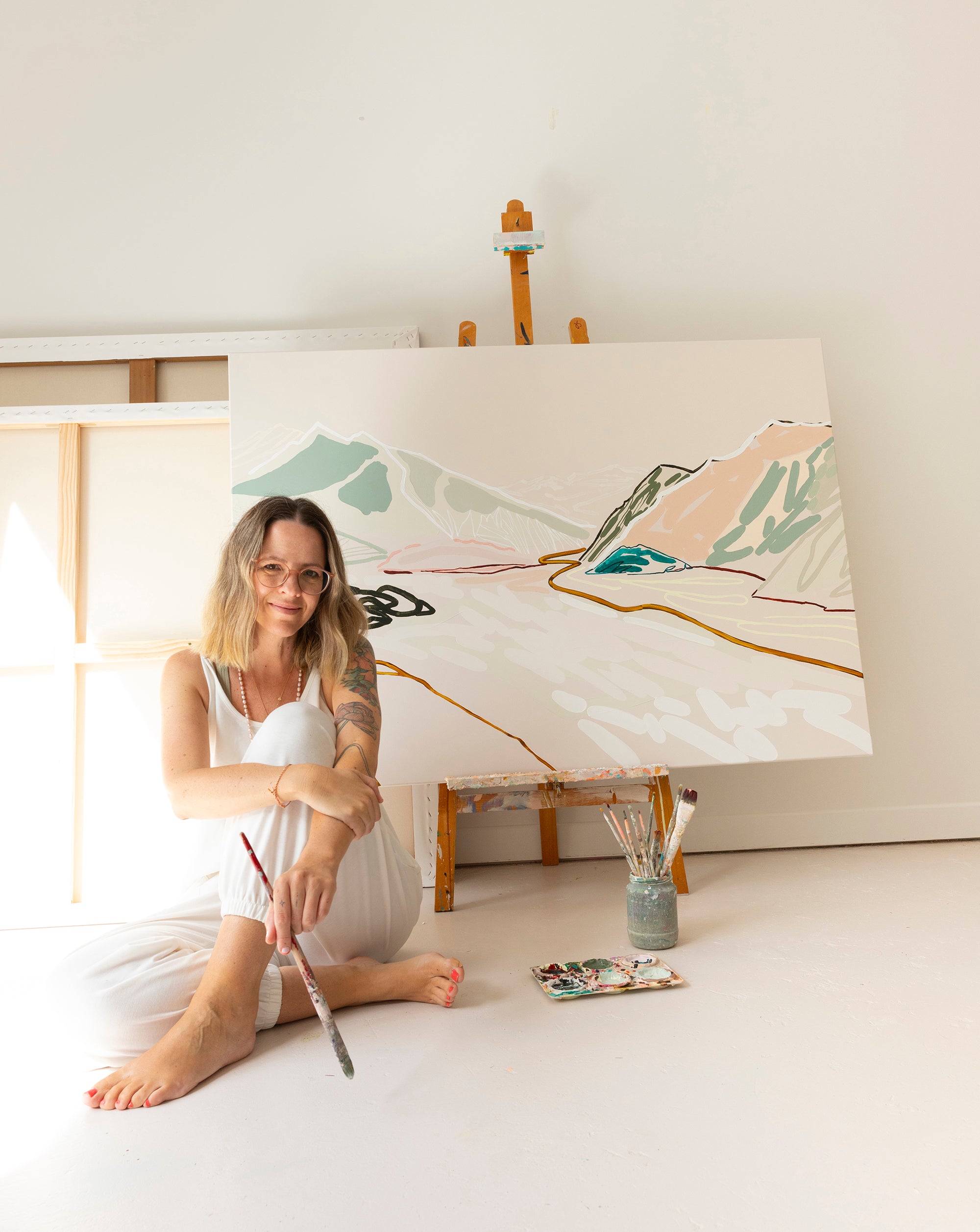 The Bright Unknown - Original Artwork on Canvas by Jen Sievers