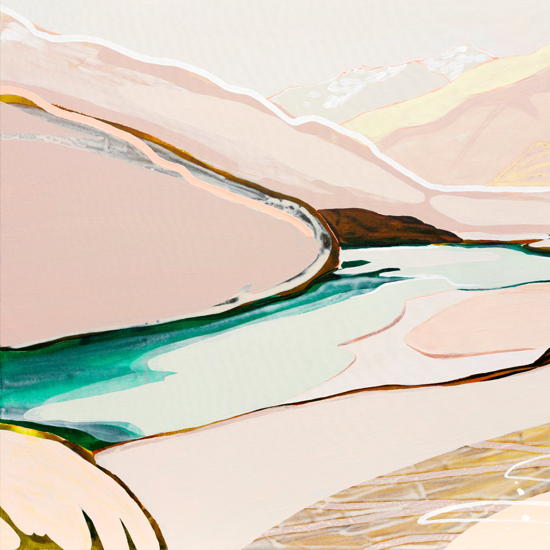 Cloud Walks (Makarora River, Hasst Pass) - Limited Edition Print