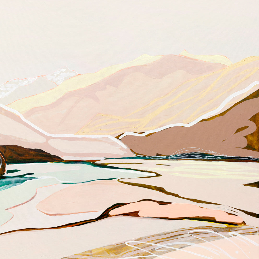 Cloud Walks (Makarora River, Hasst Pass) - Limited Edition Print