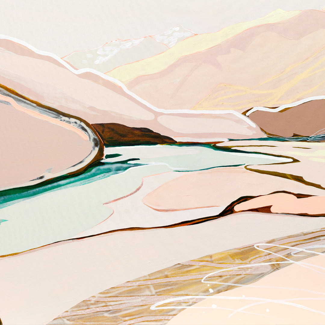 Cloud Walks (Makarora River, Hasst Pass) - Limited Edition Print