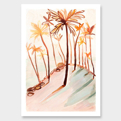 Coconut Tree Hill' Art Print