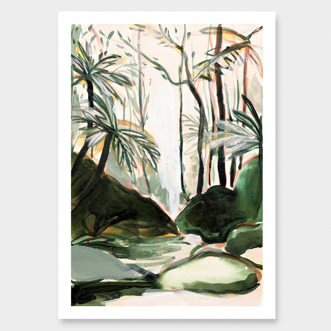Deep in the Forest' Art Print A4