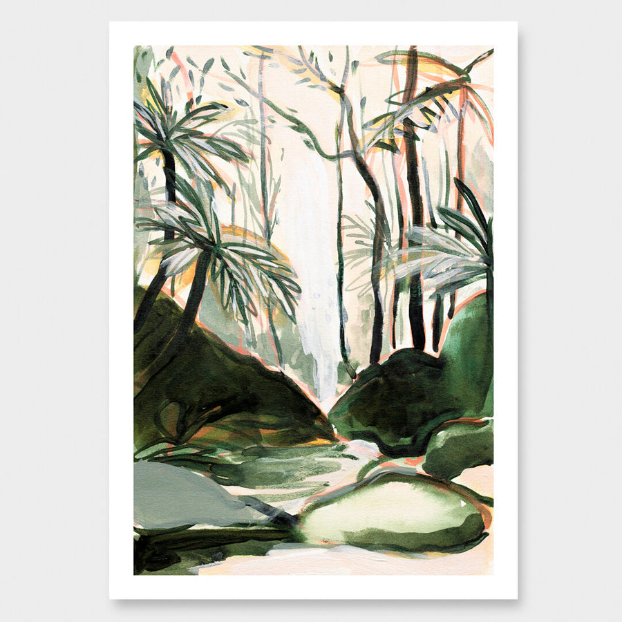 Deep in the Forest' Art Print A4
