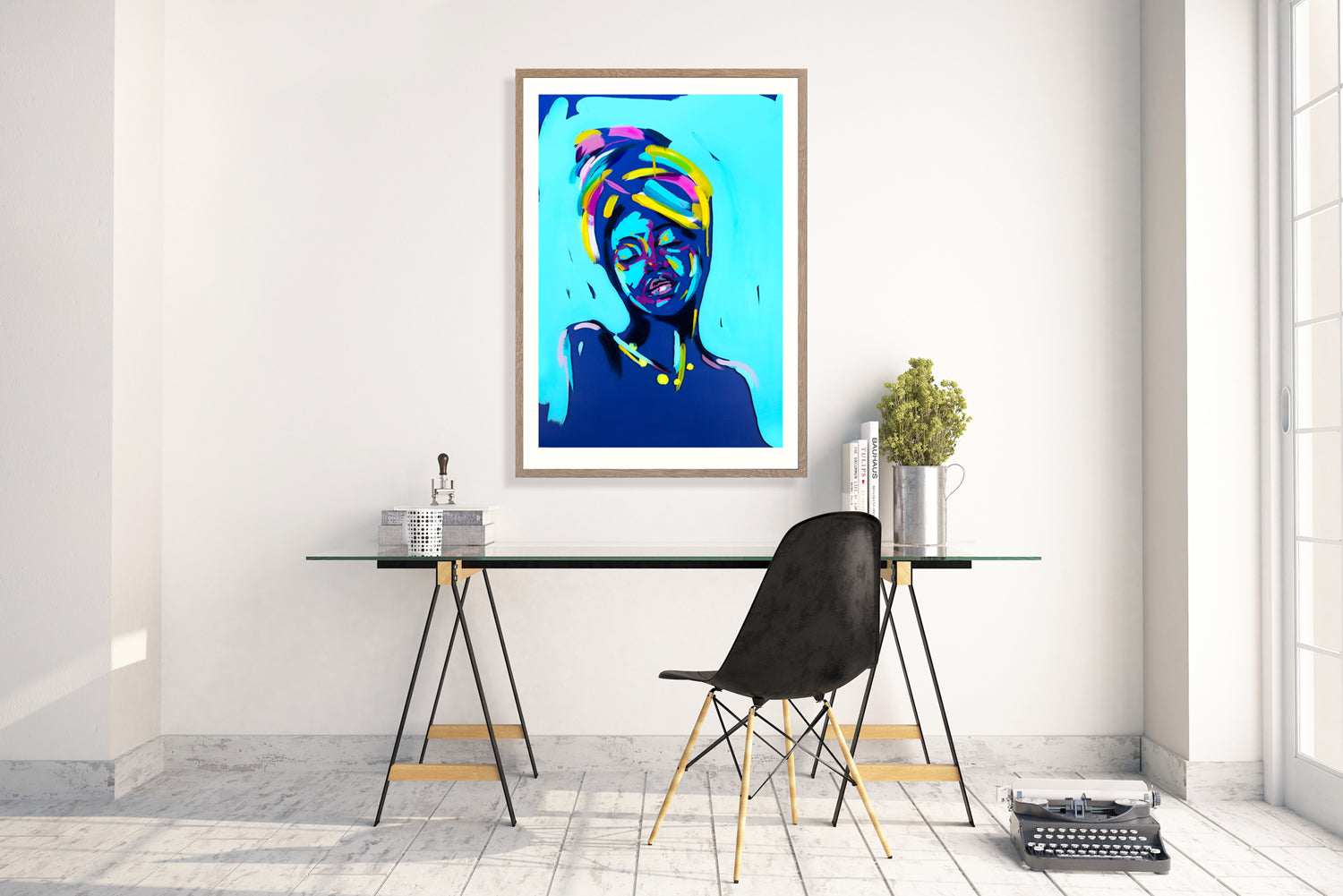 Electric Love' Art Print A4