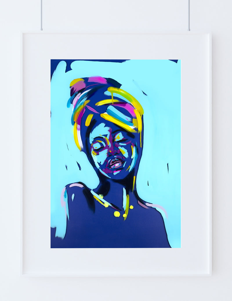 Electric Love' Art Print A4