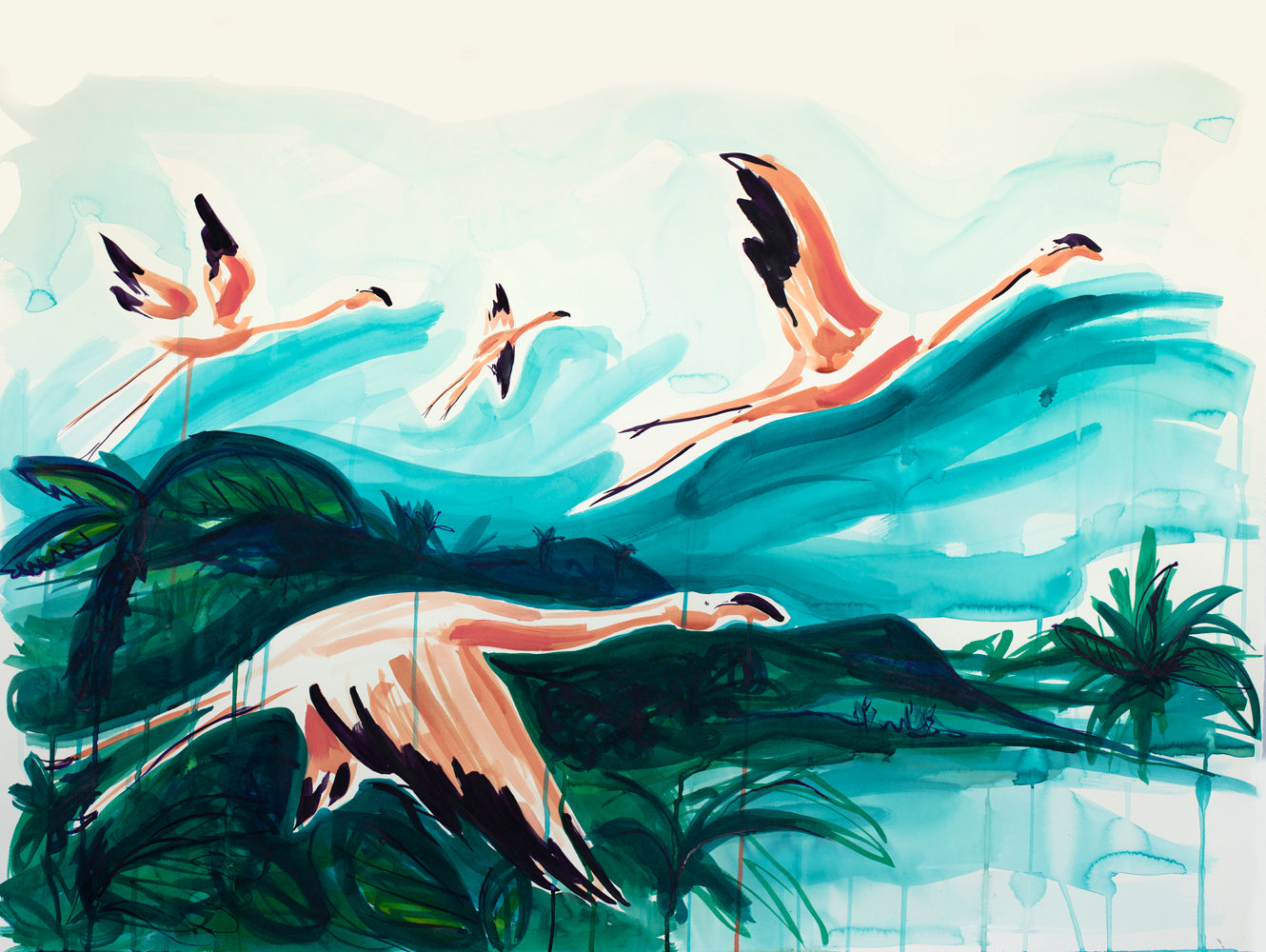 Wild and Precious Life Art Print A4