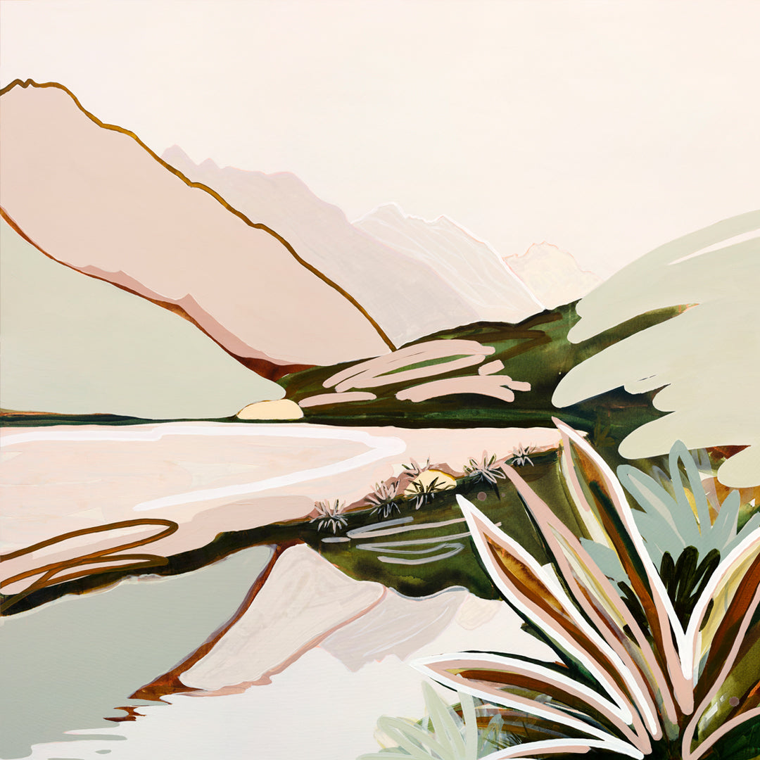 And Here We Are - Original Artwork on Canvas by Jen Sievers