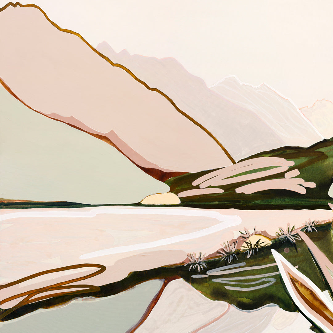 And Here We Are (Mirror Lakes, Fiordland) - Limited Edition Print