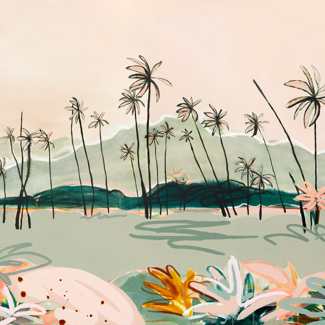 Coco Field (Rarotonga) - Limited Edition Print