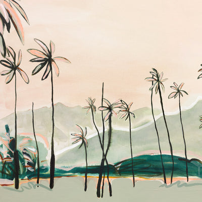 Coco Field - Original Artwork on Canvas by Jen Sievers