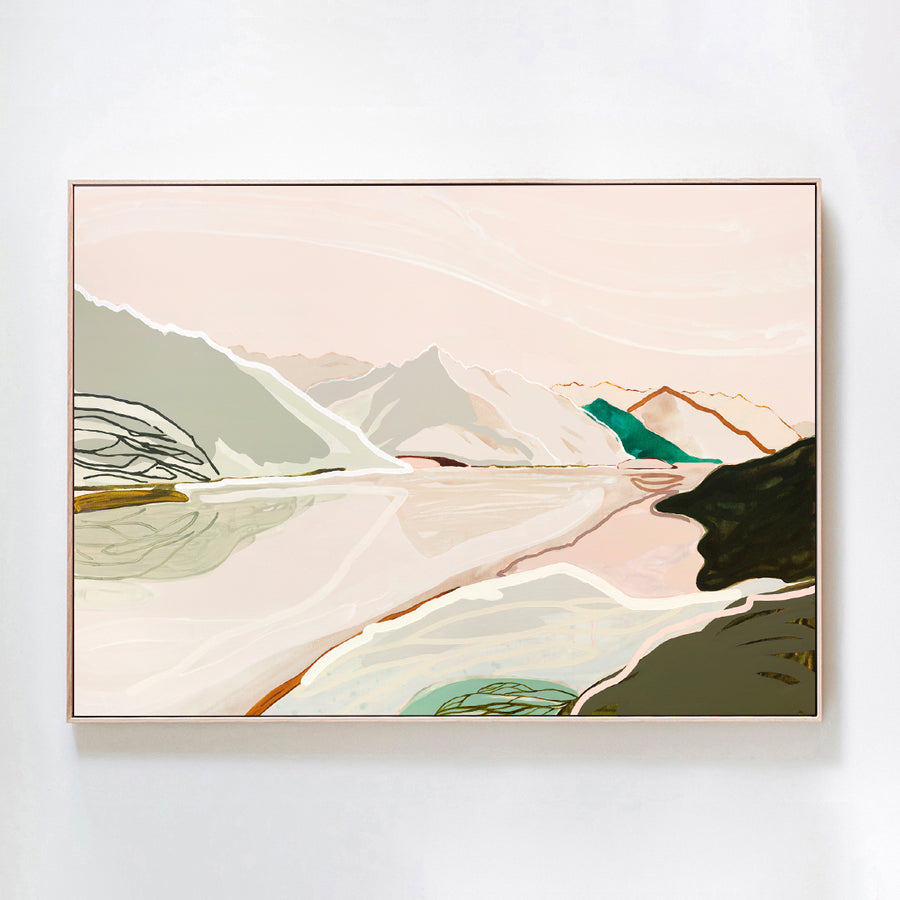 Dreaming High - Original Artwork on Canvas by Jen Sievers