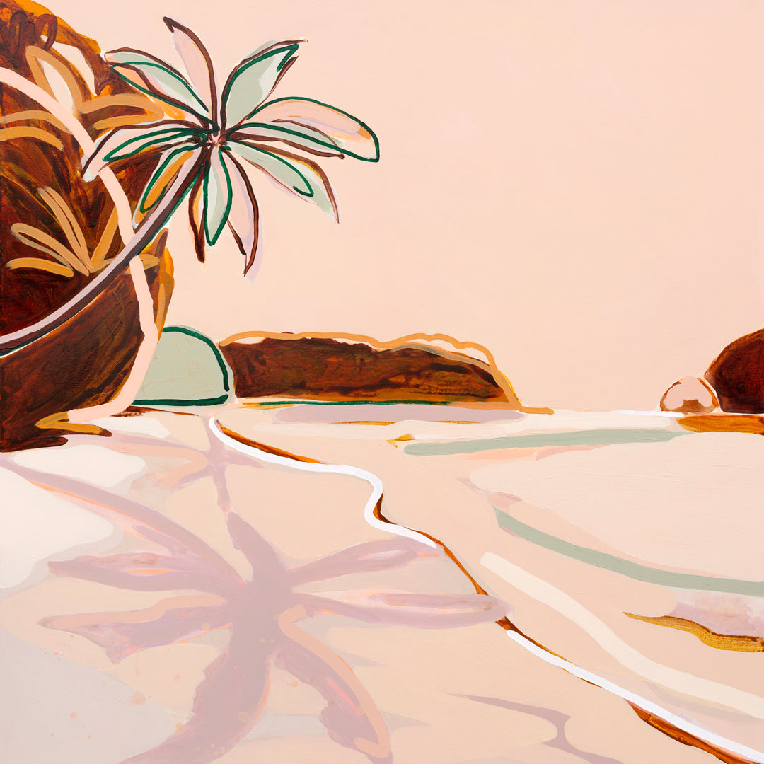 Full Time Beach Time (Muri Beach, Rarotonga) - Limited Edition Print