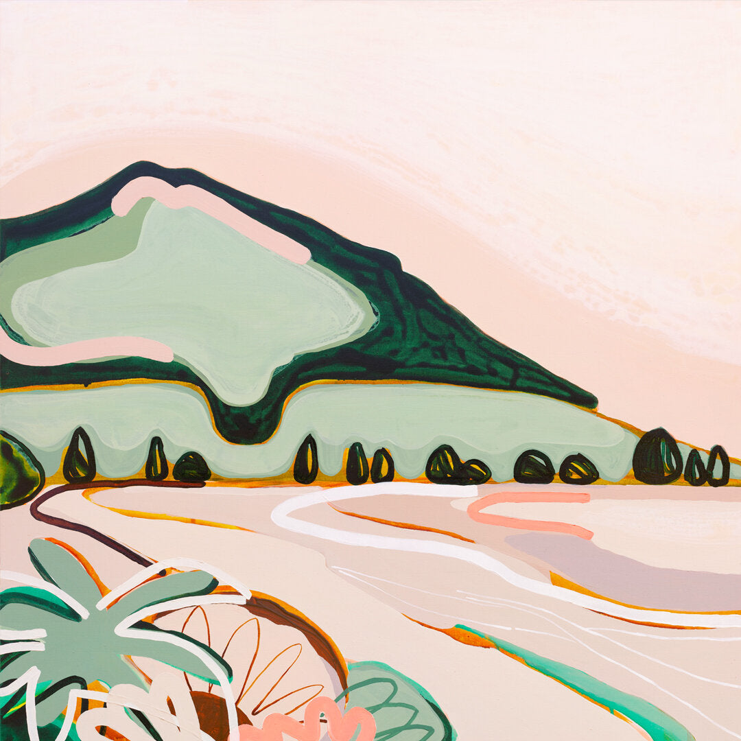 Mauao at Dawn (Mauao/Mt Maunganui) - Limited Edition Print