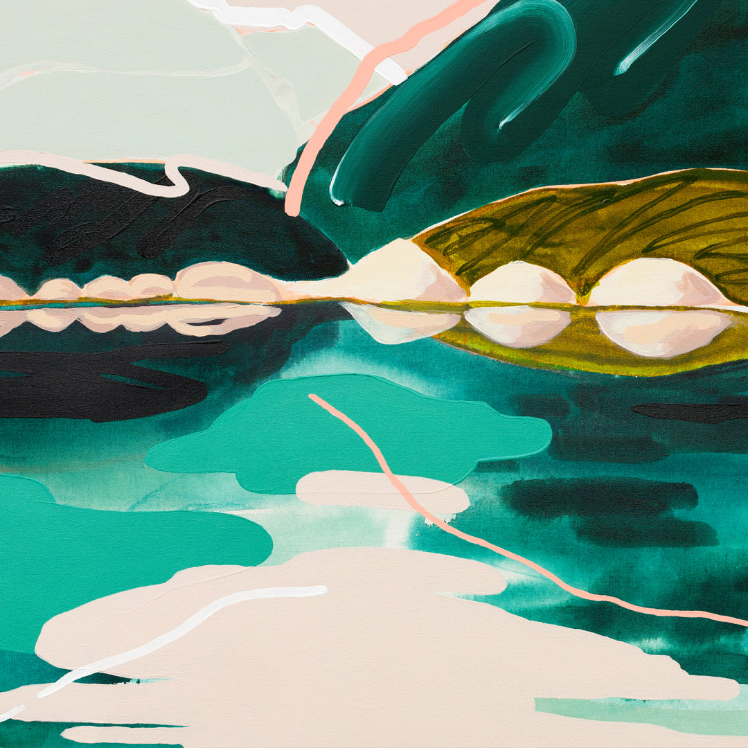 Mirror Mirror (Blue Lake, Nelson) - Limited Edition Print