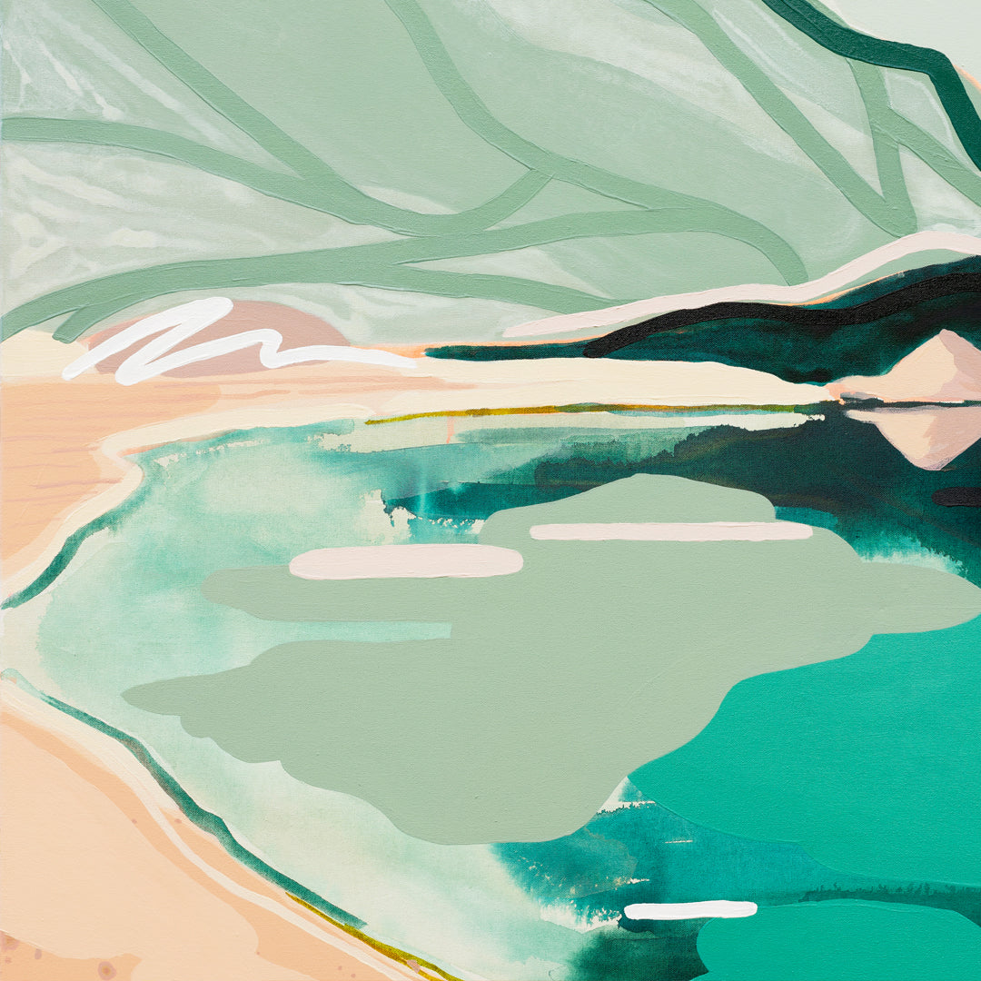 Mirror Mirror (Blue Lake, Nelson) - Limited Edition Print