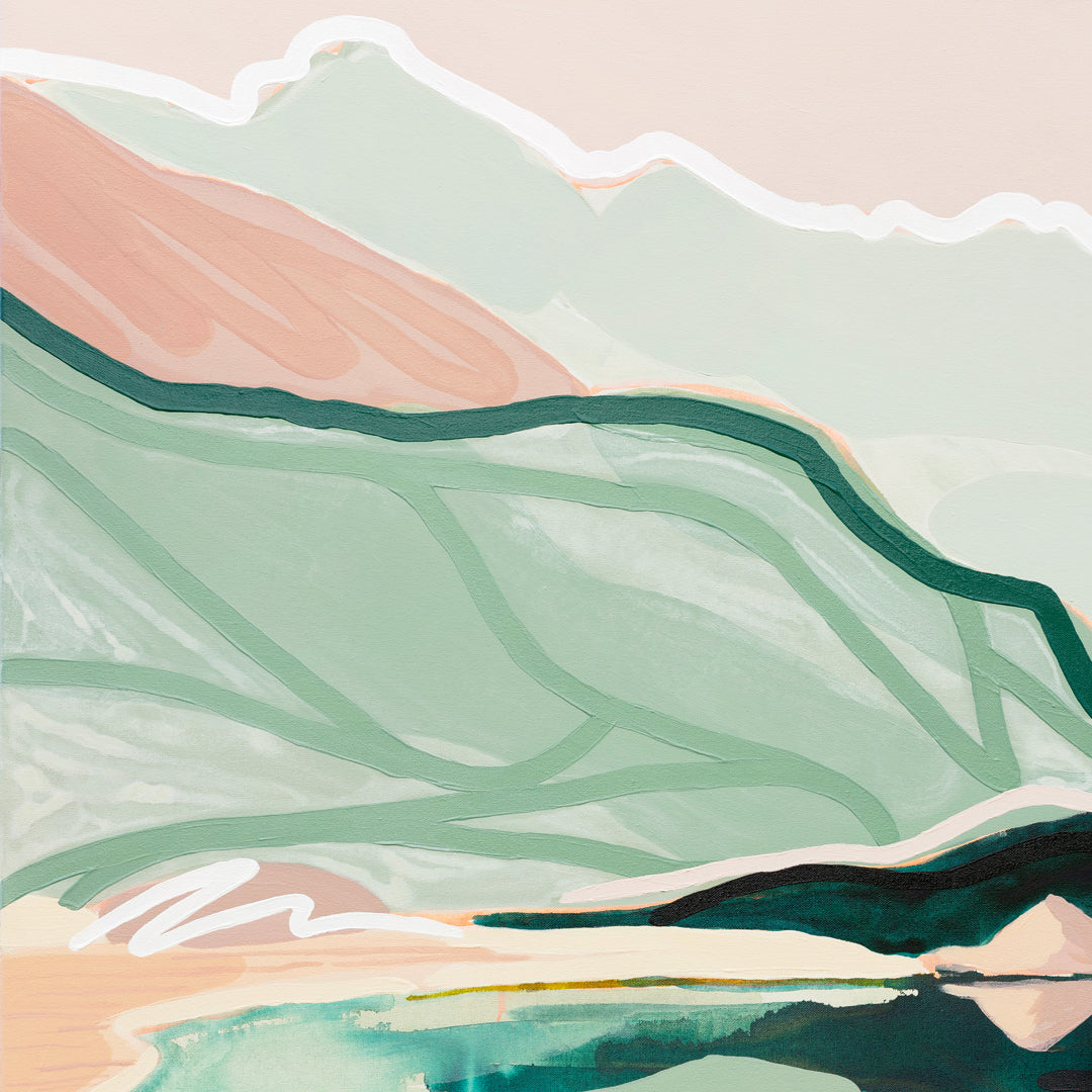 Mirror Mirror (Blue Lake, Nelson) - Limited Edition Print