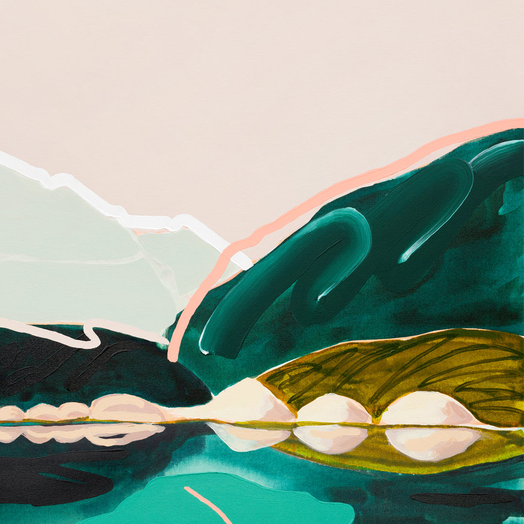 Mirror Mirror (Blue Lake, Nelson) - Limited Edition Print