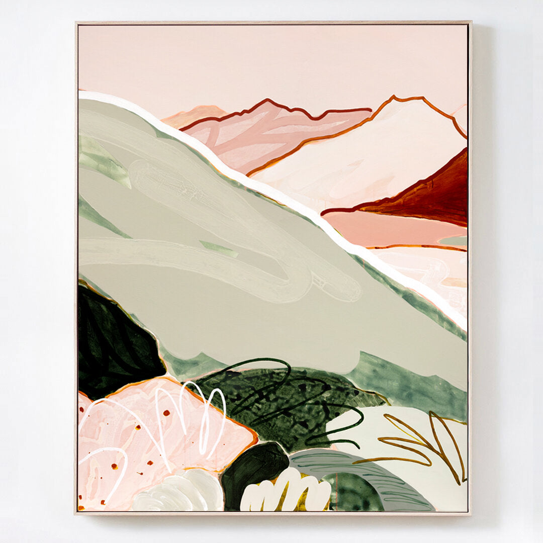 Walking in the Sky diptych (Cheakamus Lake, Whistler, Canada) - Limited Edition Print