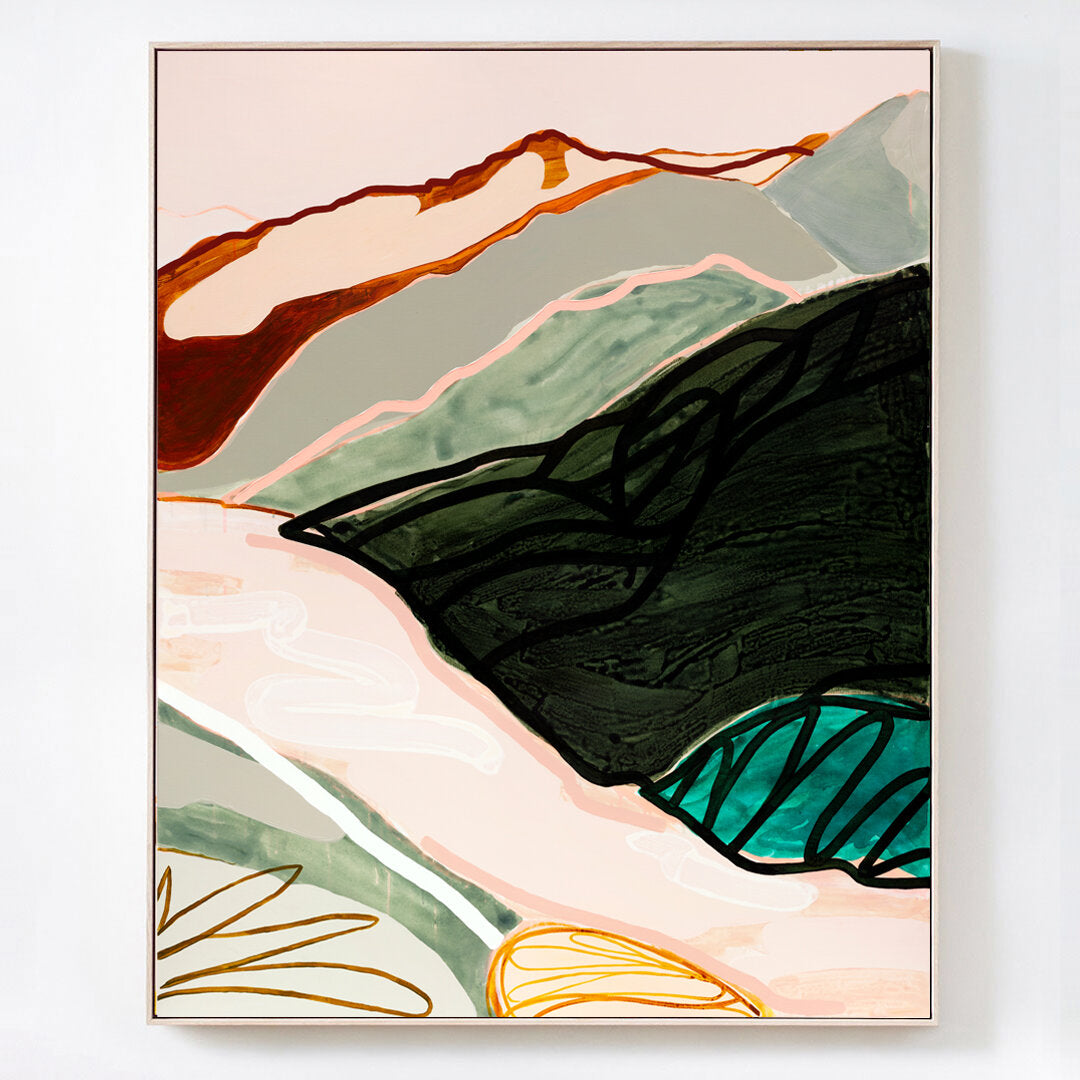 Walking in the Sky diptych (Cheakamus Lake, Whistler, Canada) - Limited Edition Print