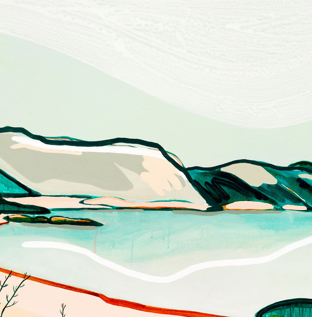 Warm Sand Blue Skies (Palm Beach, Waiheke Island) - Limited Edition Print